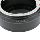 PK-M4/3 Adapter Ring for Pentax PK Lens to Micro 4/3 Olympus Panasonic Body