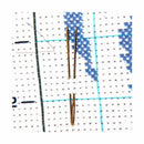 Needlework,DIY DMC Cross needle,Sets For Embroidery kits,scenery clock home X2Z6