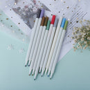 10 Colors Metallic Marker Pen Hard head  Art Marker Pen  Stationery Supplie@