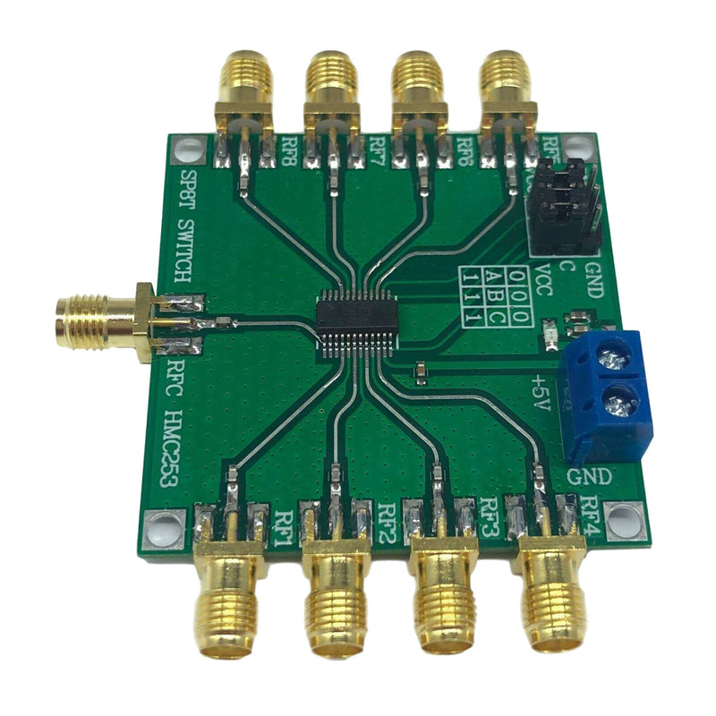 HMC252 DC-3GHz Single-Pole RF Switch Board Six-Throw Switch Test Equipment