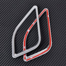 Chrome Air  Vent Trim Cover Outlet Trim 4pcs fit for Mazda CX-5 2012-15
