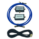 1Set Magnetic Antenna Portable Passive Magnetic Loop Antenna for HF and VHF