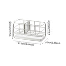 Smooth Kitchen Bathroom Drain Rack Toothpaste Home Stainless Steel Space Saving