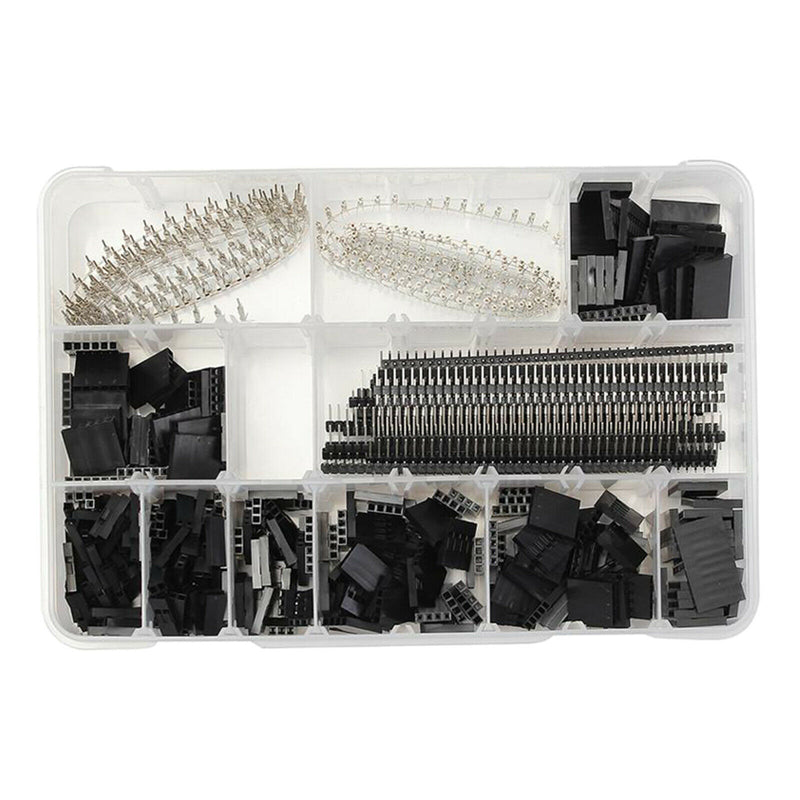 2.54mm Dupont Connector Kit Electronics Assorted Kit Parts Accessories