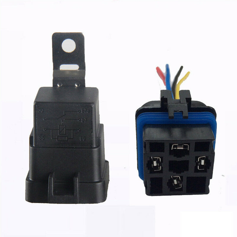Professional Safe Electronic Waterproof Integrated 4Pin 12V 40A Automobile Relay