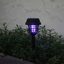 2Pcs Mosquito Repellent Killer Lamp Solar Powered Outdoor Garden Led Light  X1G4
