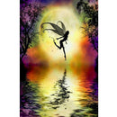 5D Diy Diamond Painting Girl Scenery Full Drill Rhinestone Cross Stitch Kit
