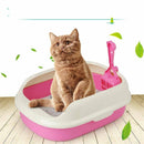 Toilet Bedpan Cat Litter Box Cat Dog Tray Toilet Supply Teddy Anti-Splash P