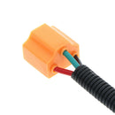 H4 headlight bulb ceramic socket plug connector wiring harness 3C