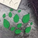Home DIY Chocolate Tree Leaves Shape Cake Decor Mould Silicone Fondant Mold Pro