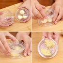 Garlic Press Kitchen Plastic Hand Helper Peeler Cutters Crusher Twist Tool BX