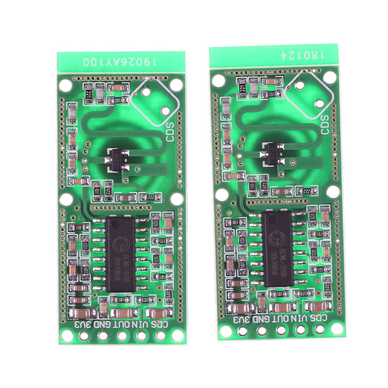 2X RCWL-0516 Microwave Radar Sensor Module Human Body Induction Switch Module JR