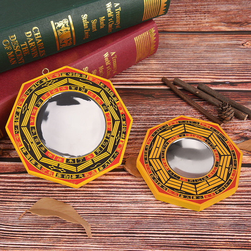 4" Inch Chinese Dent Convex Bagua Mirror Blessing House Protection Feng Shui ME