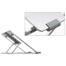 Adjustable, Ventilated Laptop Stand for Desktop, Portable Ergonomic Stand,  I3S1