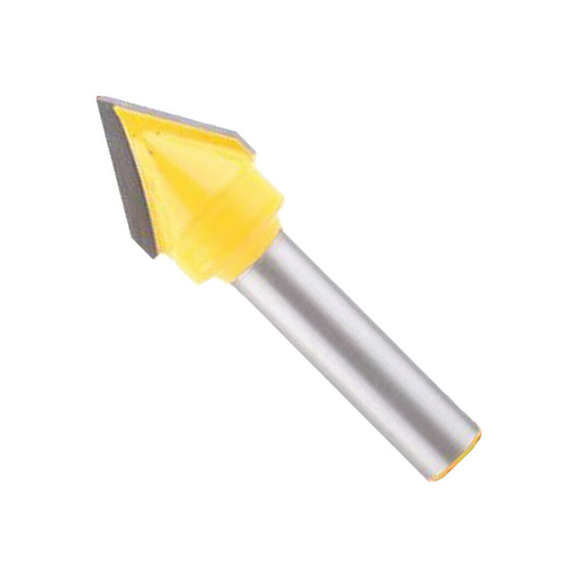 3 Pieces 8mm Shank Woodworking Mill Router Bits Core Box Router Bit