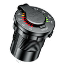 Car USB Charger QC3.0 + PD USB Type C Socket with On/Off Switch + Terminals