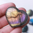 50g Madagascar NATURAL Labradorite Quartz Crystal sphere Heart