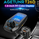 T26D 1.8 Inch Tft Color Display Qc3.0 Fast Charging Bluetooth Hands-Free Ca