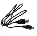 1m USB 2.0 A Male to Mini 5 Pin B Data Charging Cable Cord Adapter DS PC CAMERA
