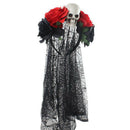 Day Of the Dead Headband Bride Veil Fancy Dress Costume Halloween Accessori