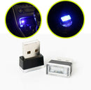 1Pcs USB 5V 34MW LED Light Car Interior Atmosphere Lamp Small 4 Colors Select