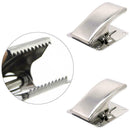 Stainless Steel Fillet Clamp fish Cleaning Board Deep jaw Clip & Screws U5G1