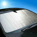 Car Windshield Reflective Shade For Auto Cover-Visor Wind-Shield+2pc Suctio V7N9