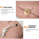 Fashion Backpack Multi-Function Small Backpack Women Pu Leather Shoulder Ha E2A4