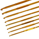 8Pc Aluminium Crochet Hooks Needles Crafts DIY Weave Craft Sewing Knitting Tools