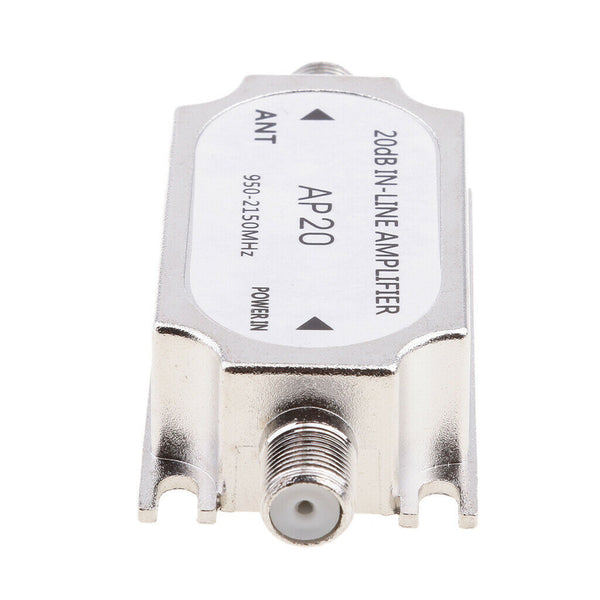Satellite 20dB Amplifier 950-2150MHz Signal Booster For Antenna