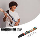 Guitar Strap Adjustable Belt for Acoustic Guitar Instrument Parts (Red) A