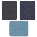 18pcs Iron-on Denim Cotton Patch Clothes Jeans Repair Elbow Knee Back Patch
