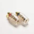 2X  Amplifier Speaker Terminal Binding Post Banana Plug Jack Socket Connector GT
