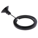 15x Fish Tank Feeding Food Tool Floating Square Feeder With Suction Cup Black