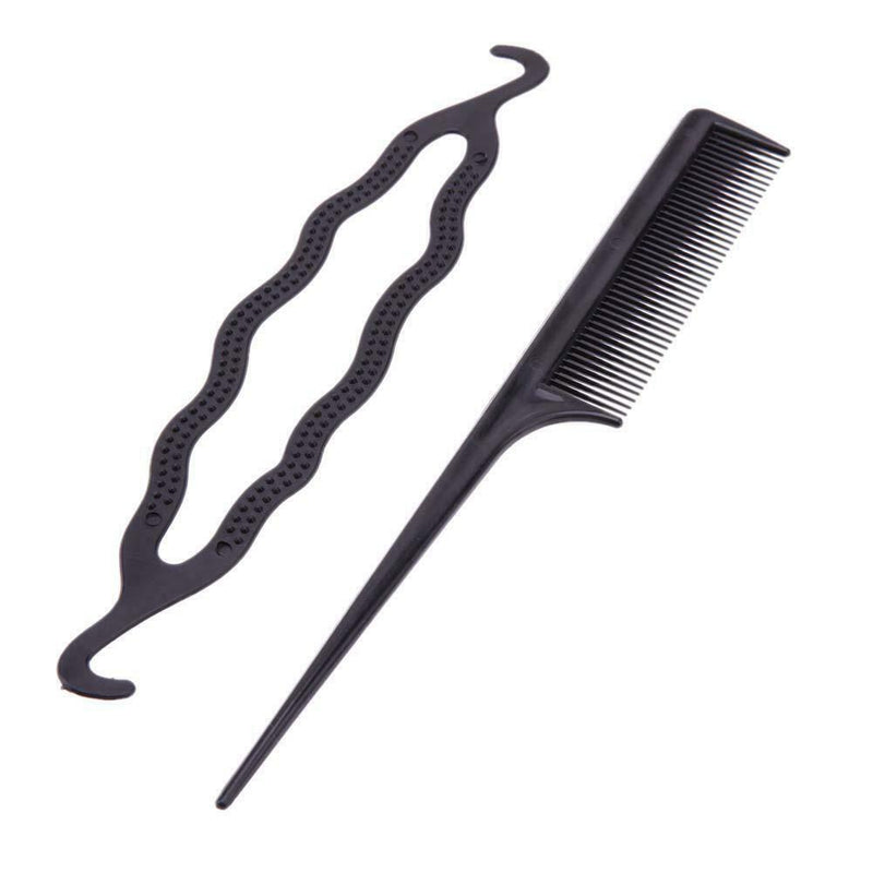 4pcs Hair Stick Styling Tools Set Pull Hair Pins Big Headwear Accessories