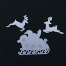 3pcs Old Man Deer Cutting Dies for DIY Scrapbook Emboss Metal Craft Stencil