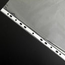 A4 Clear Plastic Punched Pockets Folders Filing Wallets Sleeves Wallets UKT H2A6