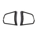 2 Pieces Abs Carbon Fiber Steering Wheel Trim Frame For Bmw 5 Series F10 52 M1O5