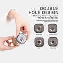 1 set Glass Spice Jar Seasoning Box Salt Sugar Pepper Shaker Condiments Bot S9V6