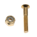 Skateboard Hardware Set Carbon Steel Mounting Screws Nuts Set Skateboarding