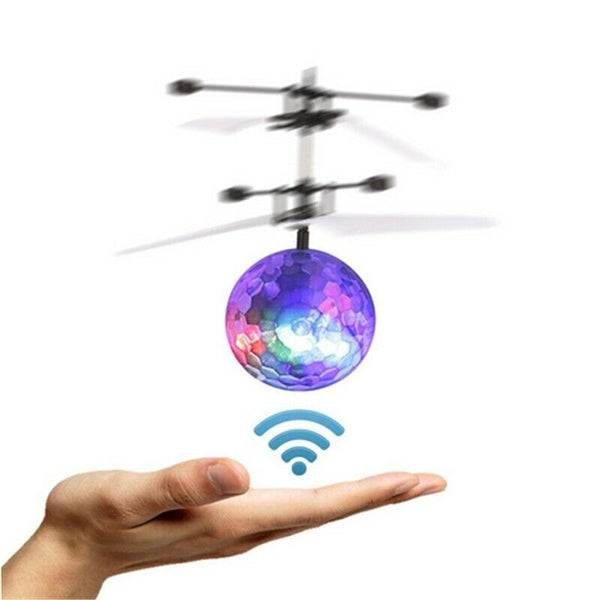 Fantastic Infrared Induction Drone Flying Flash Disco Colorful Shining LED  U5U5