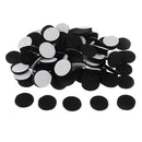 100 Pieces Self Adhesive 30mm Felt Pads Furniture Feet Wood Floor Protector