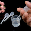 10X Small Plastic For Perfume Diffuser Bottle Mini Liquid Oil Dropper Lab 64 TE