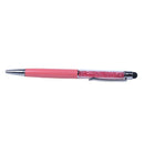 1pcs Crystal 2-in-1 Stylus Pens Capacitive Styli Stylus Touch Ballpoint Pen J8O2