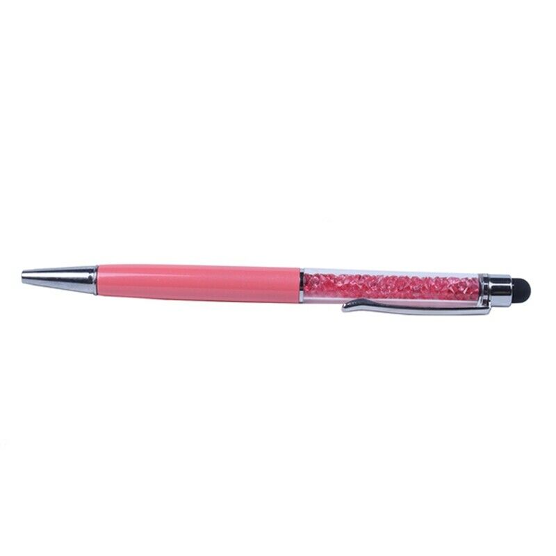 1pcs Crystal 2-in-1 Stylus Pens Capacitive Styli Stylus Touch Ballpoint Pen J8O2