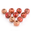 Rondelle Spacer Beads Craft Jewelry Making DIY Accessories Wood Buddha Fashi ME