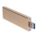 M.2 NGFF SSD to USB3.0 Type-A Adapter Flash Hard Drive External Enclosure