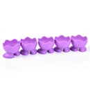 5PCS New Silicone Egg Cup Holders Colored Soft Creative Serving Cups For Kitc Nw