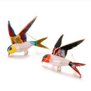 Swallow Bird Shape Enamel Brooches Animal Pin For Women Kids Scarf Suit Lap F8V2