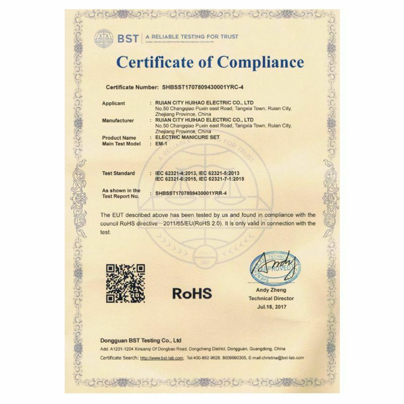 Baby Nail File Electric Nail Trimmer Manicure Set with Nail Clippers,LED Li X7R3